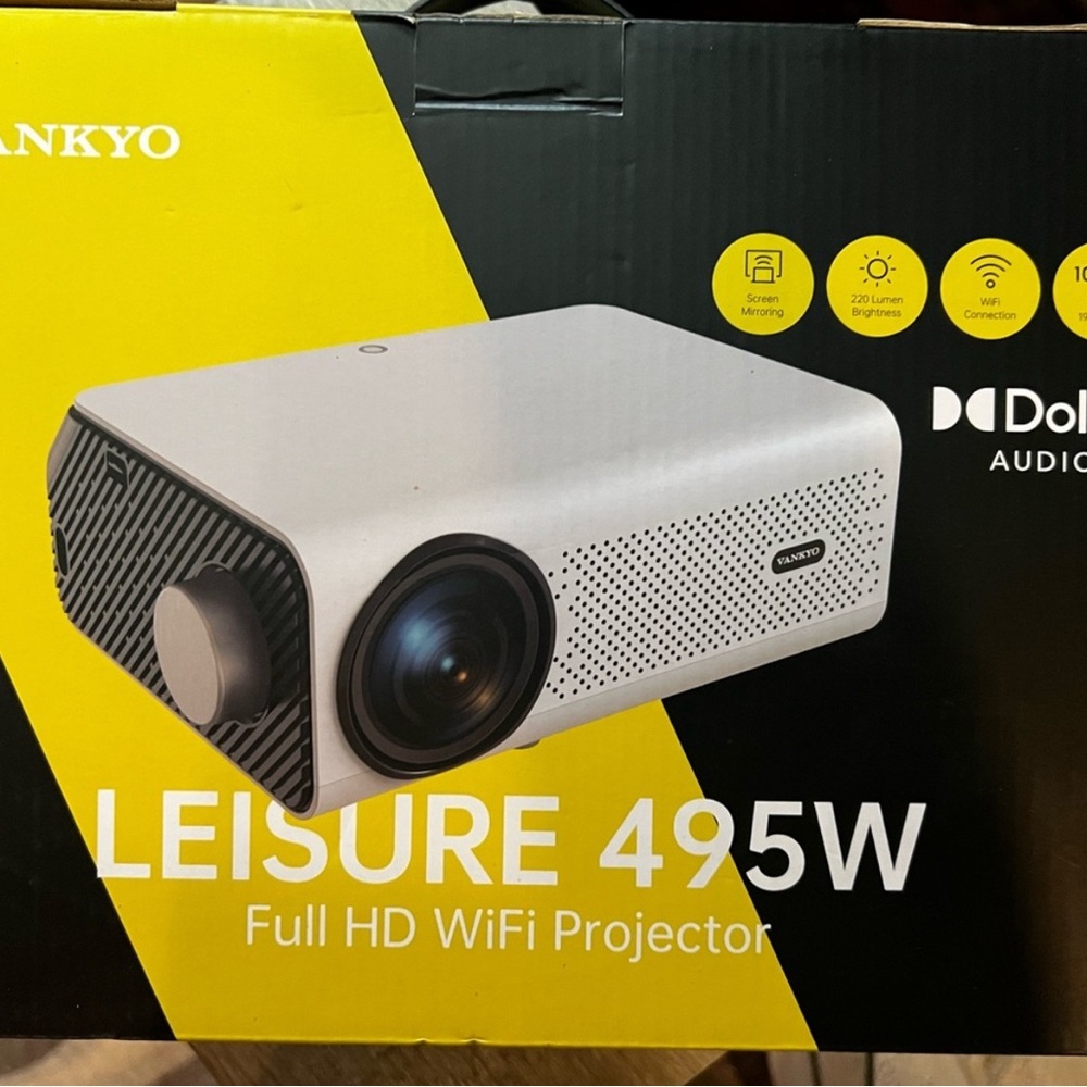 Vankyo Leisure 495W Full HD WiFi Projector